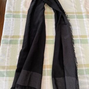 Elegant Marc Jacob’s Black and Silver Scarf